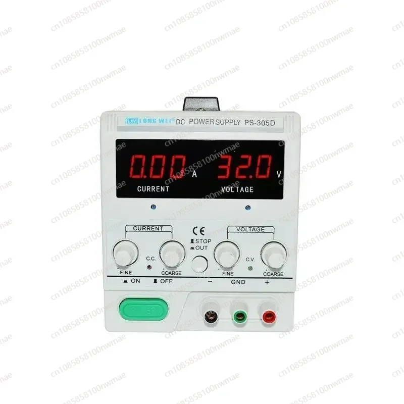 Linear Dc Power Supply Triple Output - Двойной регулируемый источник питания постоянного тока,