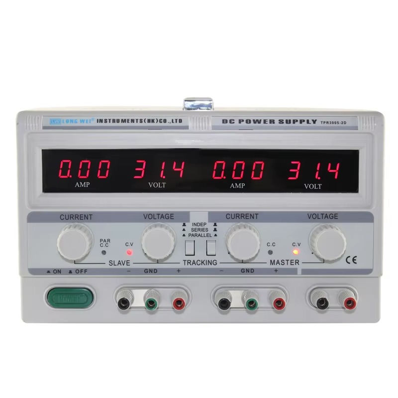 Dual Channel Linear Power Supply 30V 5A - TPR-3005-2D Двухканальный регулируемый линейный источник питания