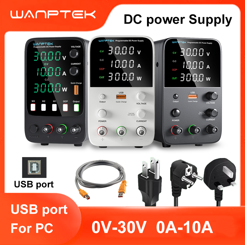 Programmable Dc Power Supply 60V 10A - Лабораторный источник питания Wanptek 30В 5А,