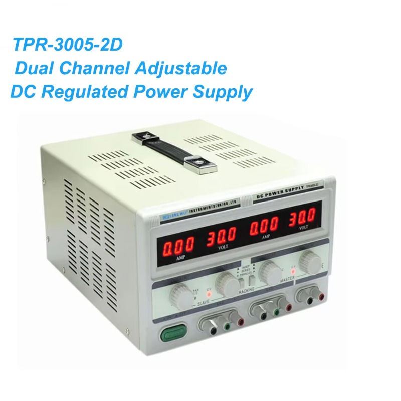 TPR-3005-2D Двухканальный регу – обзор и цена Dual Channel Linear Power Supply 30V 5A