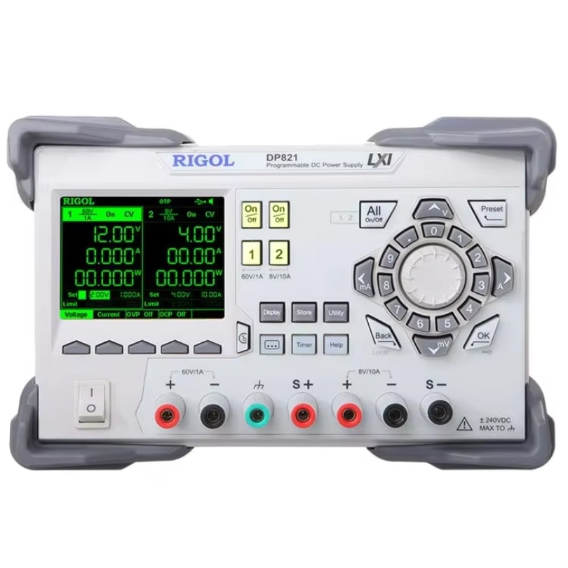 RIGOL DP821 DP821A DP822 DP822 – обзор и цена Programmable Dc Power Supply 60V 10A