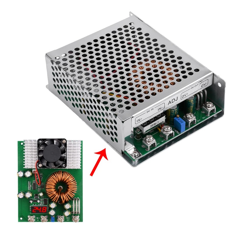 Преобразователь DC-DC Buck 100 – обзор и цена Step Down Dc Power Supply Module 1000W