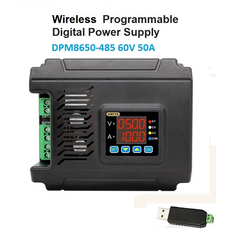 Вольтметр JUNTEK DPM8650, 60 В – обзор и цена Programmable Dc Power Supply 60V 10A